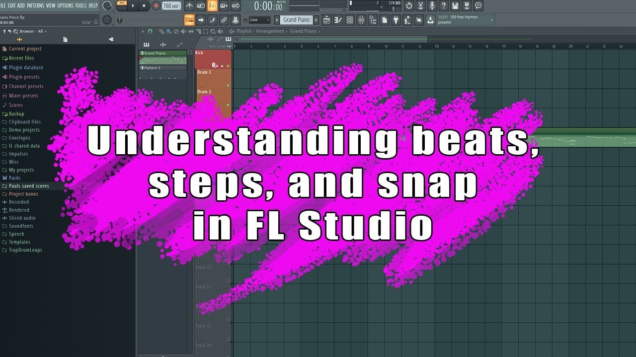 Understanding Snap, Beats and Steps in FL Studio - YouTube