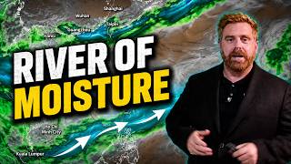 River of moisture setup and how it impacts the Philippines and Japan