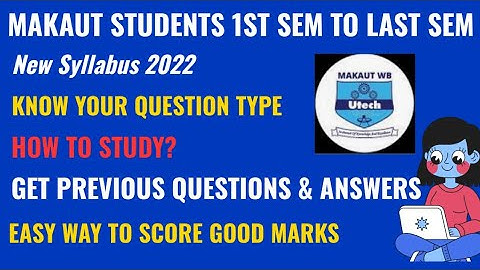 MAKAUT DIGITAL ORGANIZER| CBCS| ALL ODD SEM| 2022-23| QUESTIONS & SOLUTIONS