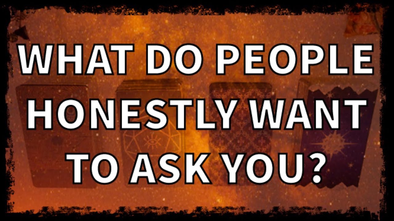 ✨🦉What do PEOPLE honestly want to ASK you?⛅️🍫🎸Timeless Pick A Card Tarot Reading