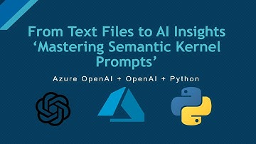 03. Read LLM Prompt From A Text File - Semantic Kernel