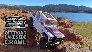 Offroad Lakeside RC Crawl | D110 Land Rover Defender👌