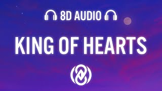 Kim Petras - King Of Hearts (Lyrics) | 8D Audio 🎧