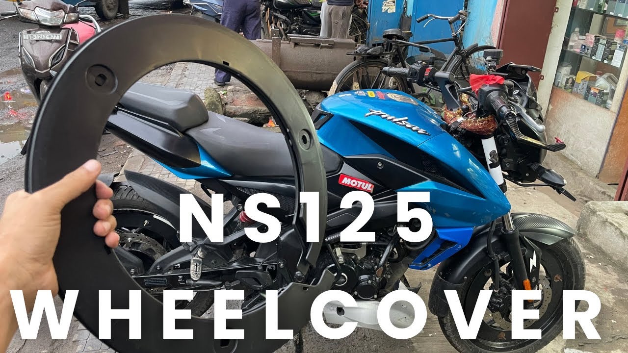 😎NS 125 Wheel Cover Installation & Full Review ✅/ NS 125 Wheel Cover Look | Before & After”🚀