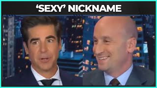 Jesse Watters' Nickname For Stephen Miller Might Make You Queasy