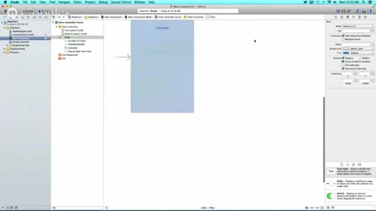 Live - Dog Years in Swift with Xcode - YouTube