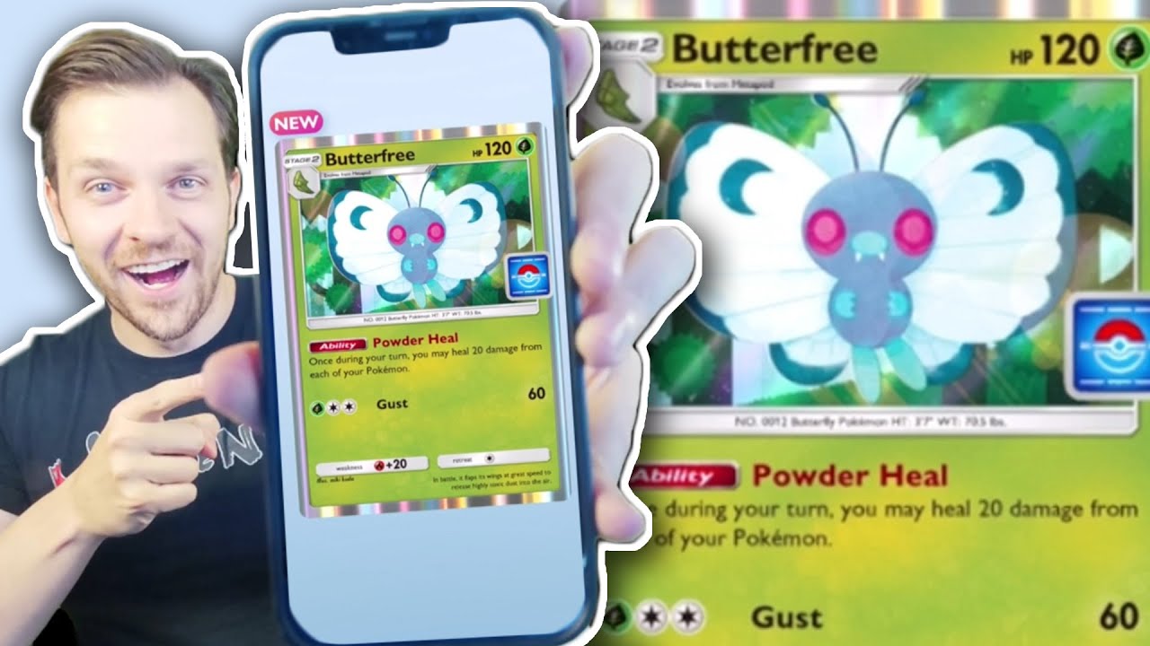 NEW PROMO BUTTERFREE in Pokemon Trading Card Game Pocket! - YouTube