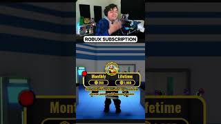 ROBUX SUBSCRIPTIONS ARE HERE... 😱💰