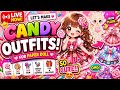 LIVE 🍭 Let's Make CUTEST Candy Outfits for Paper Doll 😍✨ | Diy PaperDoll Dresses👗 😍
