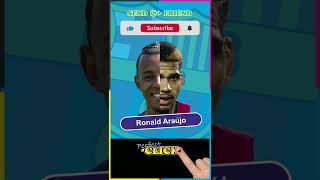 Ronald Araujo Perfect Click Short Video With Game Factor