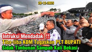 Kdm Tugaskan Plt Bupati Bekasi Sidak Timbunan Sdanah Di Kali Bekasi