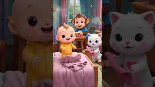 Baby, Monkey &amp; Cat Clean the Mess 🧹🐵🐱 | Fun Cleaning Adventure for Kids!