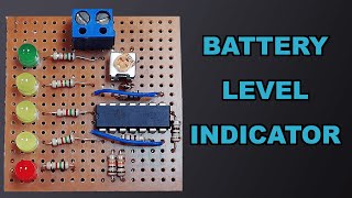 How To Make Battery Charge Level Indicator