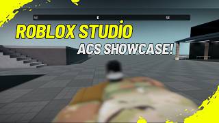 Testing the ACS Gun in Roblox Studio! Guide