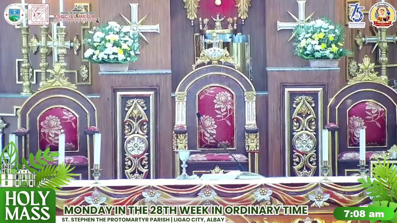 Holy Mass | Monday in the 28th Week in Ordinary Time