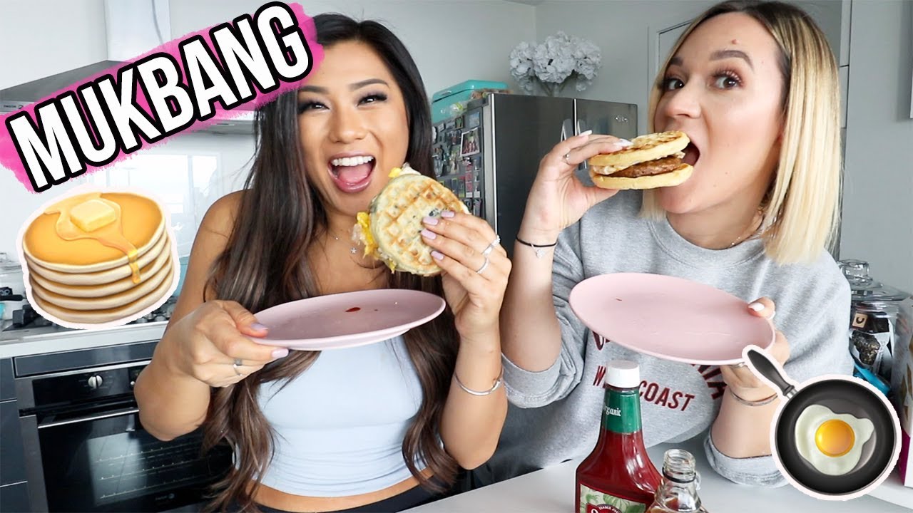 MUKBANG WITH ALISHA + REM!! Followers Control Our Day!