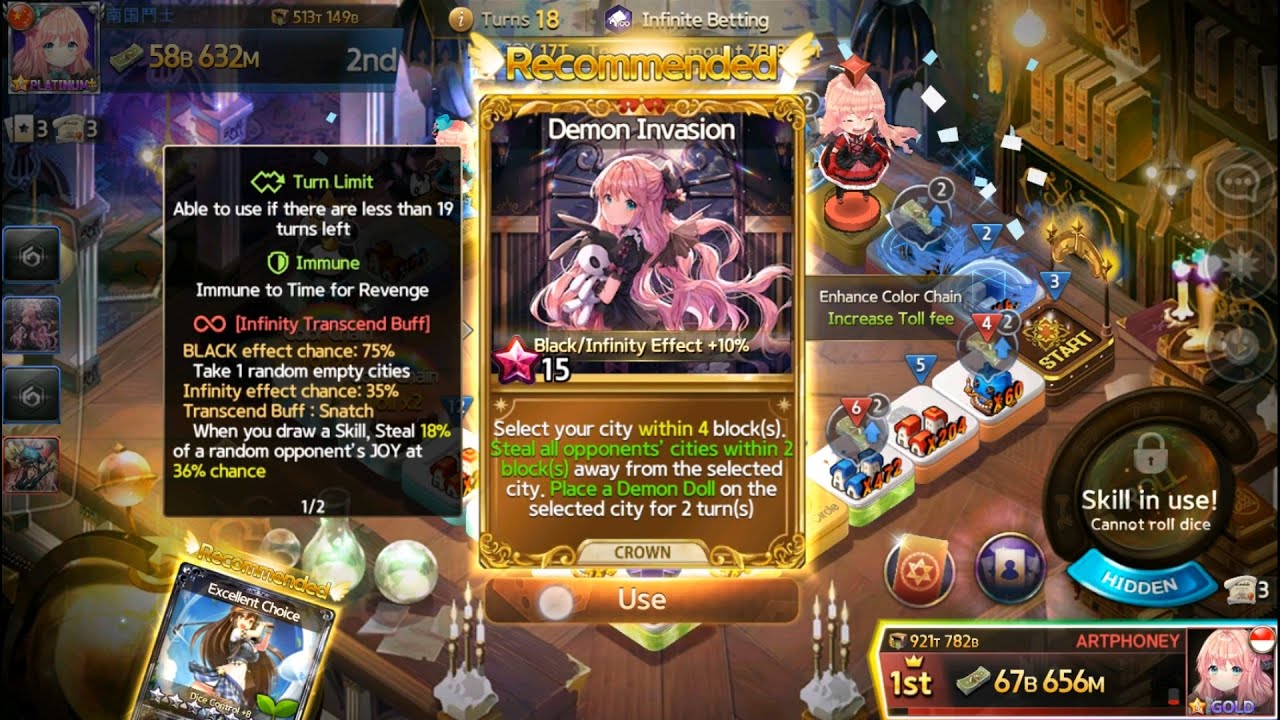 [Game of Dice] Gameplay 8 Mystic Magic School YouTube