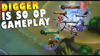 NEW HERO DIGGER INSANE GAMEPLAY THIS HERO IS OP! screenshot 5