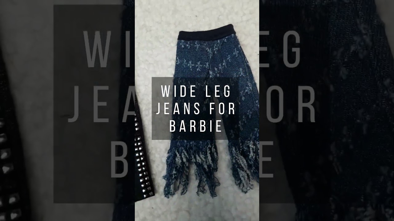 🎀 🛍️ Barbie's Wow Factor: Trendy & Chic Jeans Makeover! 👖✨ 