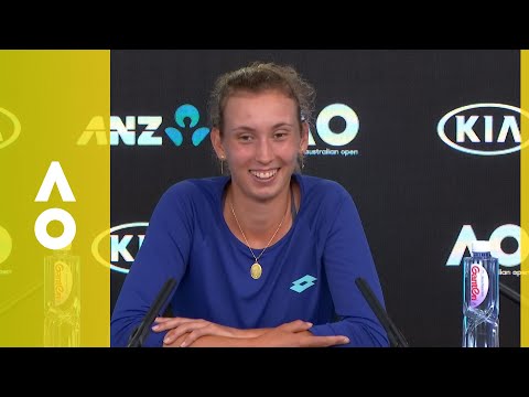 Elise Mertens press conference (SF)  | Australian Open 2018