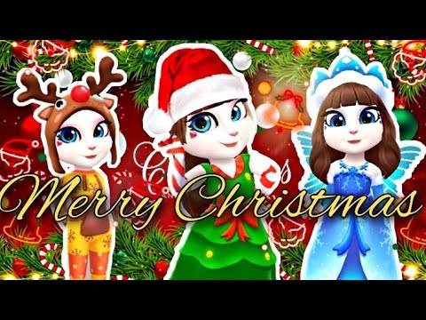 My talking Angela 2 Christmas special video 🎄⛄❤️🎅⛄#mytalkingangela2#christmas