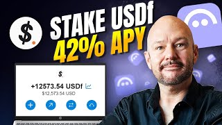 USDF Stablecoin Staking on Aave – Fresh Yield at 42% APY