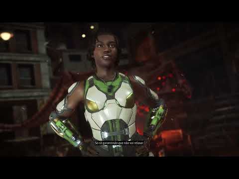 Mortal Kombat 11 cap 5 no ps5 com o personagem jaqui brigis