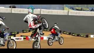 Mx Simulator - Brandon Eenink training for 2015 Supercross