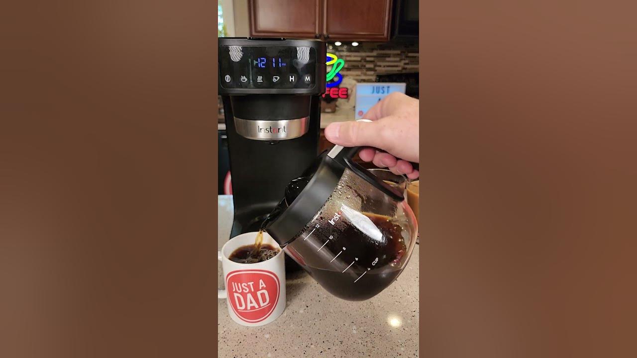 Instant Infusion Brew Plus 12 Cup Drip Coffee Maker, From The Makers of  Instant Pot, with Adjustable Brew Strength, Removable Water Reservoir, and