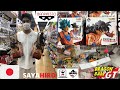 Visite una tienda llena de figuras de dragon ball z,saint seiya,naruto y one piece chiba ken - japon
