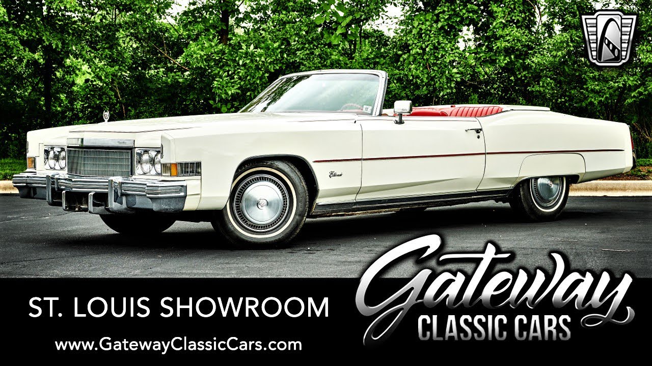 1974 Cadillac Eldorado Convertible Gateway Classic Cars St. Louis  