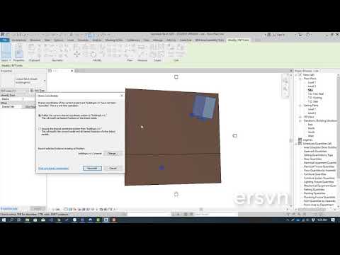 Hệ tọa độ trong Revit | Bài 9: Shared Coordinate - Hệ tọa độ chia sẻ