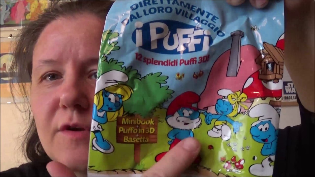 Blind Bags - Puffi Sbabam - Collaborazione con Happy Family