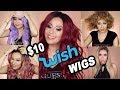 WISH WIG HAUL! BUYING CHEAP $10 WIGS FROM WISH APP!!  💩😍