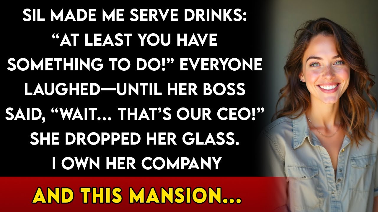 Моя сестра назвала меня «бедной официанткой» на вечеринке, пока ее босс не узнал во мне своего ге...