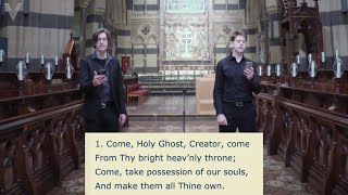 Come, Holy Ghost, Creator, come (TALLIS' ORDINAL) | SWELL VOX | Anthony & David Lee, James Flores