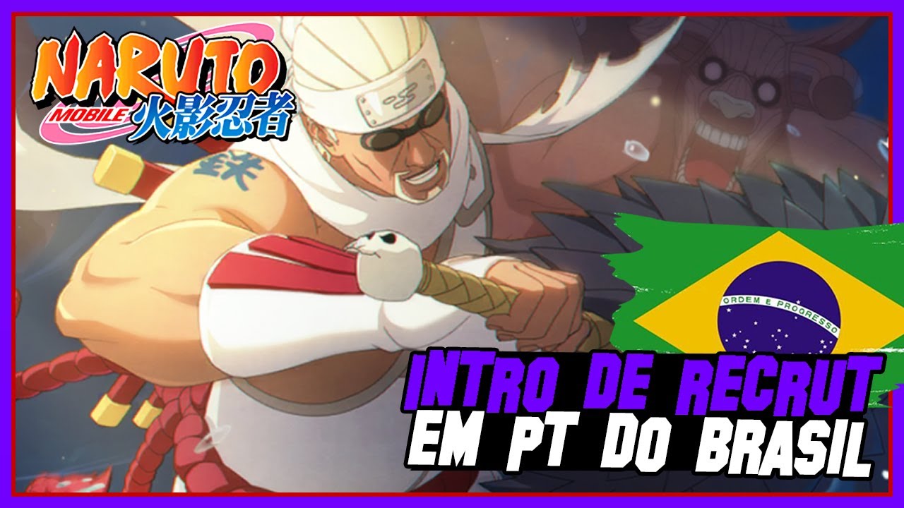 INTRO [ROAD TO NINJA] versão dublada Br! Naruto Mobile the game