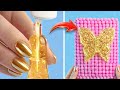 GENIUS CARDBOARD HACKS! 🔥 Luxury vs Budget DIY Challenge by 123 GO! Challenge