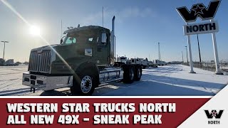 Take a Sneak Peak at the all new 2022 Western Star 49X