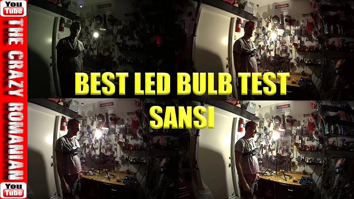 Best HOME LED light Bulb REVIEW - SANSI TEST