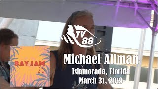 Michael Allman Performs at Bay Jam 25 March 31, 2019 in Islamorada, Florida Keys