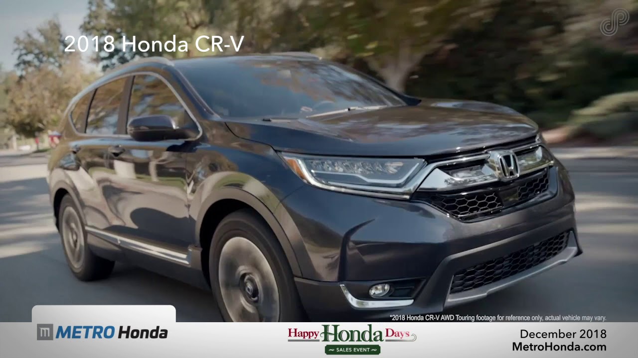 Lease Special 2018 Honda CRV YouTube