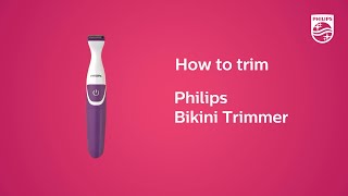 More, Less Or No Hairdown There, The Philips Bikini Trimmer