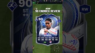90 EVO Endrick Review in FC 26, he's shining in Lyon 🤩 #shorts #endrick #toty #fc26 #fifa #evolution