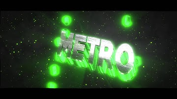Best Free Blender Intro Template #7: GREEN BURST INTRO FOR METRO