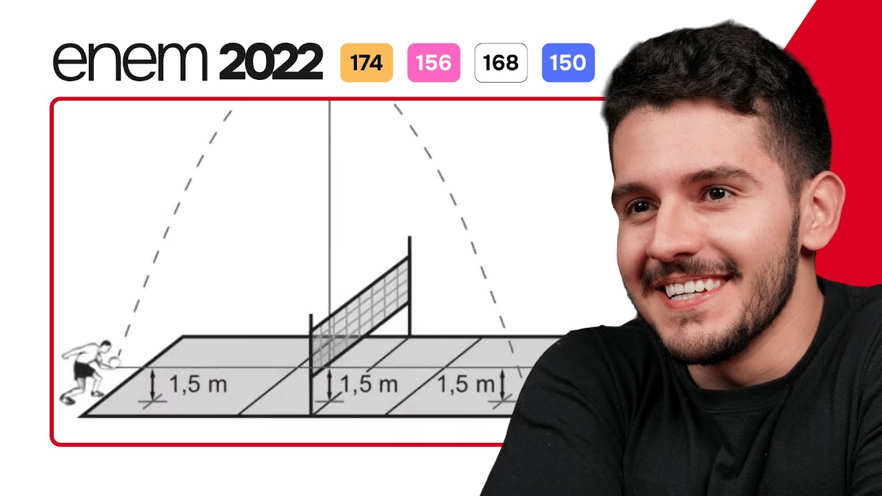 ENEM 2022 - Em jogos de voleibol, um saque é invalidado se a bola ...