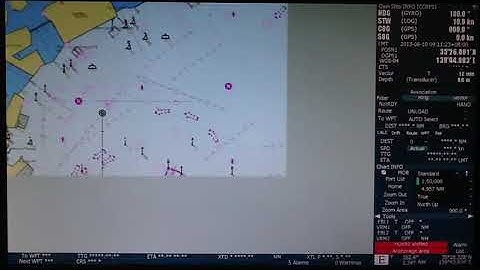 JRC ECDIS HAND Cursor