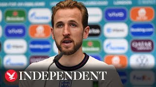 England's Harry Kane looks ahead to Euro final against Italy