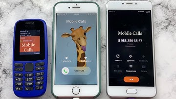 iPhone 8Plus vs Old Nokia 105 vs Meizu M3S/ Incoming, Outgoing Crazy Mobile Calls