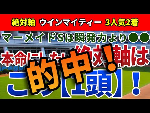 マーメイドステークス2023【絶対軸1頭】公開！好相性、福島牝馬S組は信頼できるのか？好走条件と近走内容から絶対軸はアノ馬！